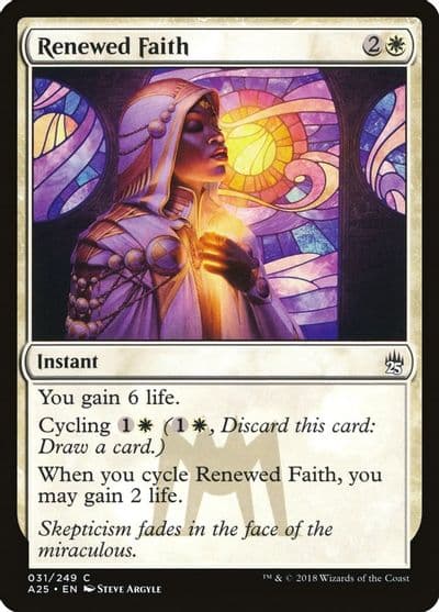 Renewed Faith Masters 25 Magic card