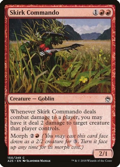 Skirk Commando Masters 25 Magic card