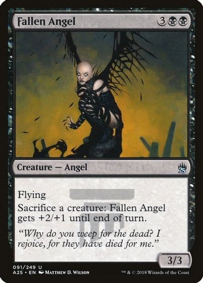 Fallen Angel Masters 25 Magic card