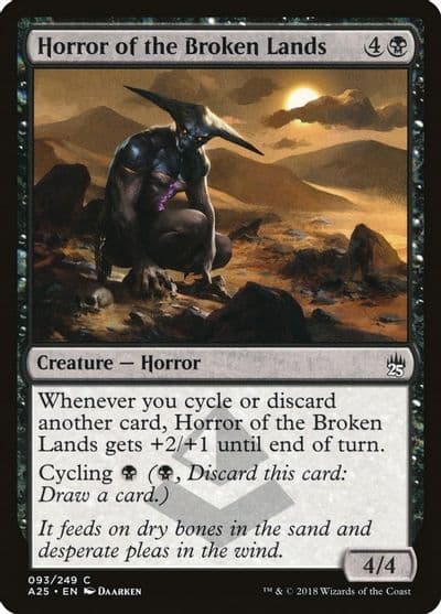 Horror of the Broken Lands Masters 25 Magic card