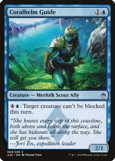 Coralhelm Guide Masters 25 Magic card