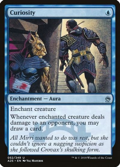 Curiosity Masters 25 Magic card