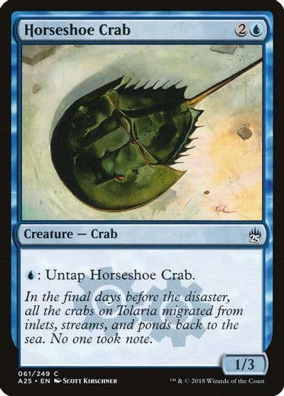 Horseshoe Crab Masters 25 Magic card