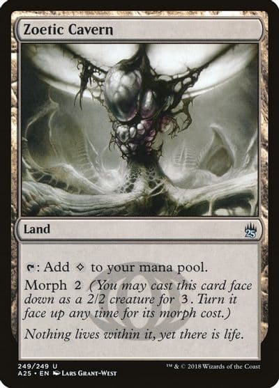 Zoetic Cavern Masters 25 Magic card