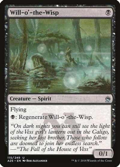 Will o the Wisp Masters 25 Magic card