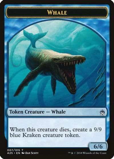 Whale Token 007 Masters 25 Magic card