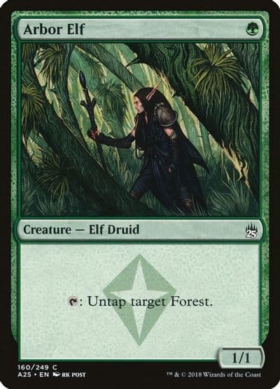 Arbor Elf Masters 25 Magic card
