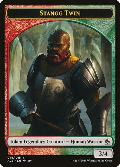 Stangg Twin Token 014 Masters 25 Magic card