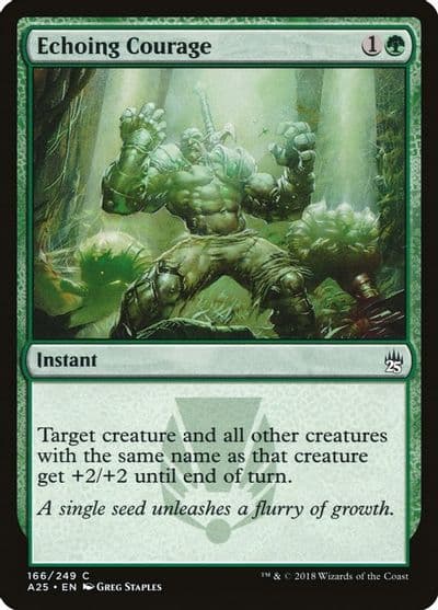 Echoing Courage Masters 25 Magic card