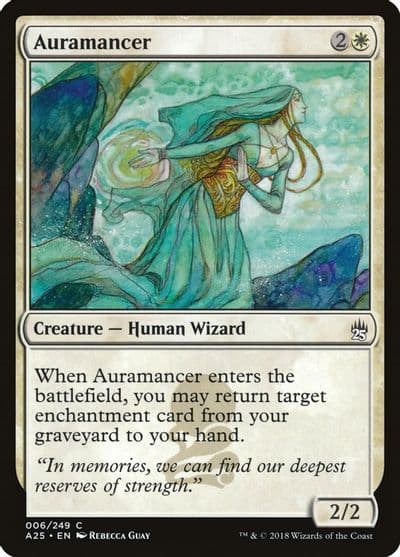 Auramancer Masters 25 Magic card