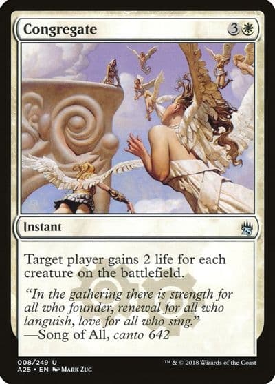 Congregate Masters 25 Magic card