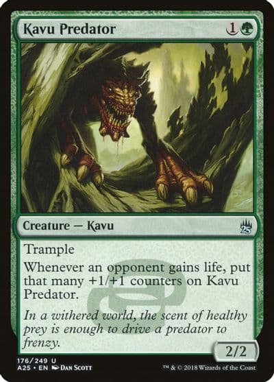 Kavu Predator Masters 25 Magic card