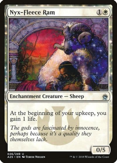 Nyx Fleece Ram Masters 25 Magic card