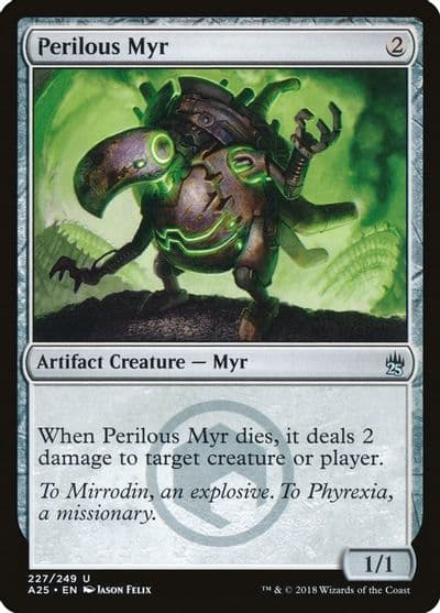 Perilous Myr Masters 25 Magic card