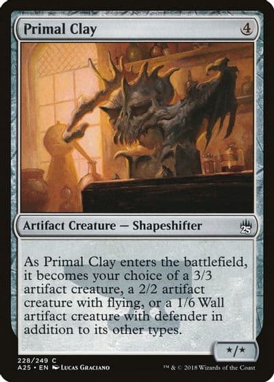 Primal Clay Masters 25 Magic card