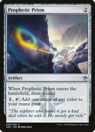 Prophetic Prism Masters 25 Magic card