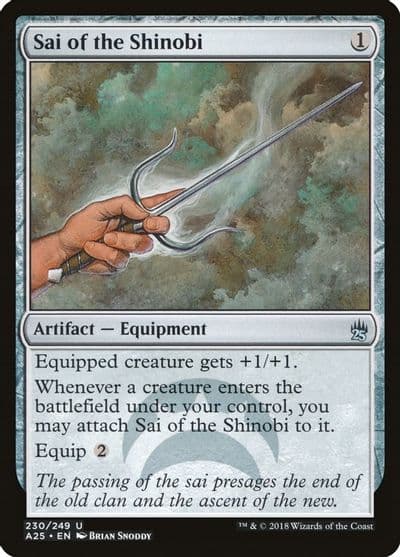 Sai of the Shinobi Masters 25 Magic card