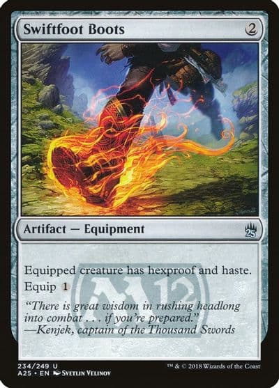 Swiftfoot Boots Masters 25 Magic card