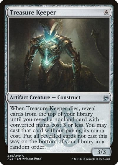 Treasure Keeper Masters 25 Magic card