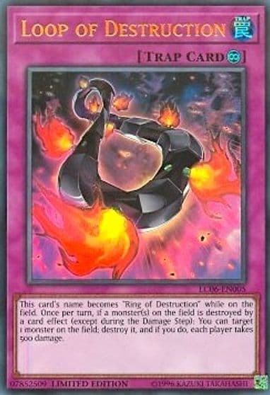 Loop of Destruction Ultra Rare Legendary Collection Kaiba Yu-Gi-Oh! card