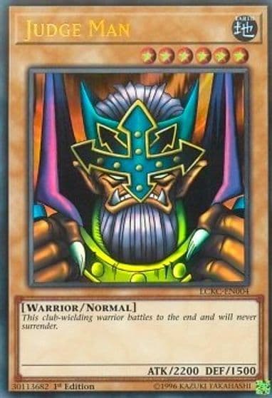 Judge Man Legendary Collection Kaiba Yu-Gi-Oh! card