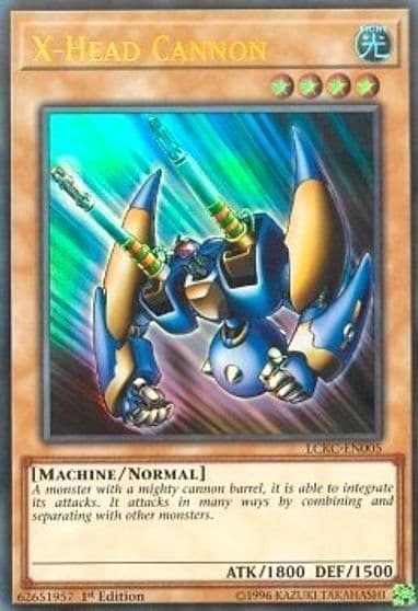 X Head Cannon Legendary Collection Kaiba Yu-Gi-Oh! card