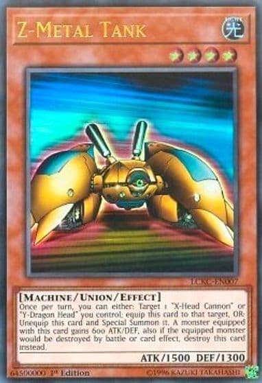 Z Metal Tank Legendary Collection Kaiba Yu-Gi-Oh! card
