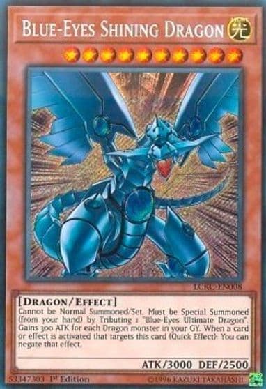 Blue Eyes Shining Dragon Legendary Collection Kaiba Yu-Gi-Oh! card