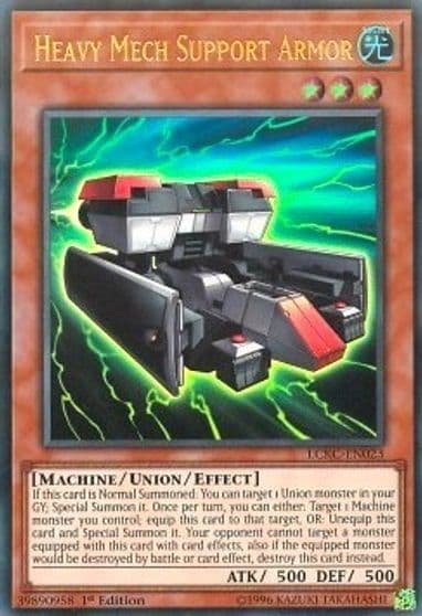 Heavy Mech Support Armor Legendary Collection Kaiba Yu-Gi-Oh! card