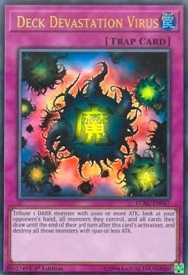 Deck Devastation Virus Legendary Collection Kaiba Yu-Gi-Oh! card