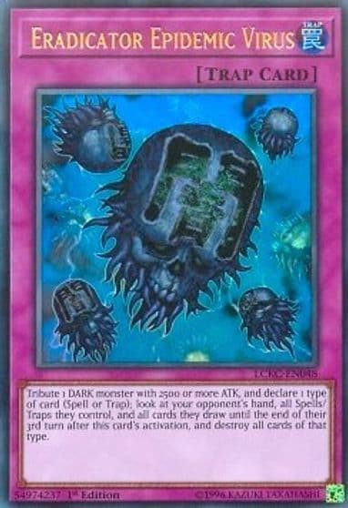 Eradicator Epidemic Virus Legendary Collection Kaiba Yu-Gi-Oh! card