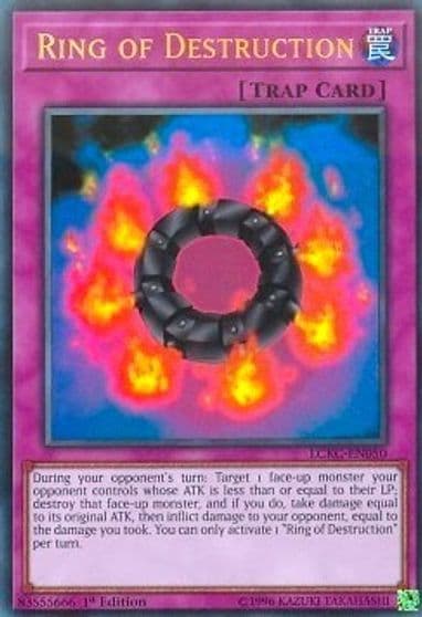 Ring of Destruction Legendary Collection Kaiba Yu-Gi-Oh! card
