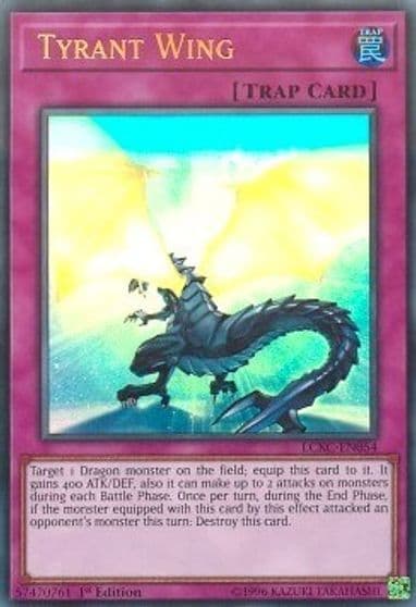 Tyrant Wing Legendary Collection Kaiba Yu-Gi-Oh! card
