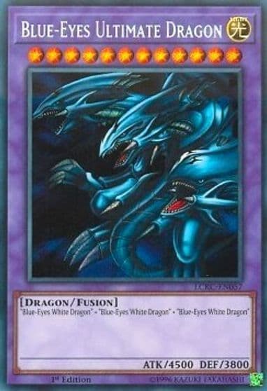 Blue Eyes Ultimate Dragon Legendary Collection Kaiba Yu-Gi-Oh! card