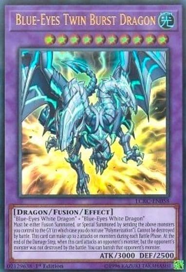 Blue Eyes Twin Burst Dragon Legendary Collection Kaiba Yu-Gi-Oh! card