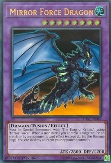 Mirror Force Dragon Legendary Collection Kaiba Yu-Gi-Oh! card