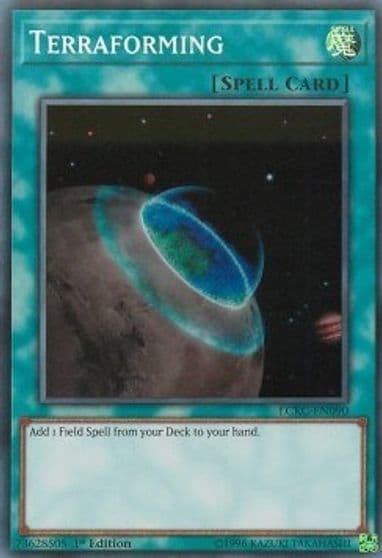 Terraforming Legendary Collection Kaiba Yu-Gi-Oh! card