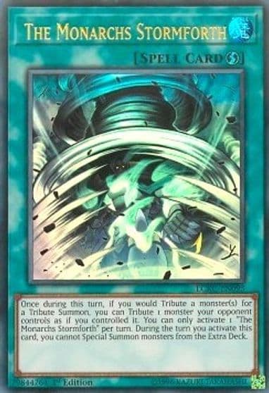 The Monarchs Stormforth Legendary Collection Kaiba Yu-Gi-Oh! card