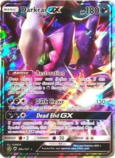 Darkrai GX - 88a/147 Alternate Art Promos Pokemon card