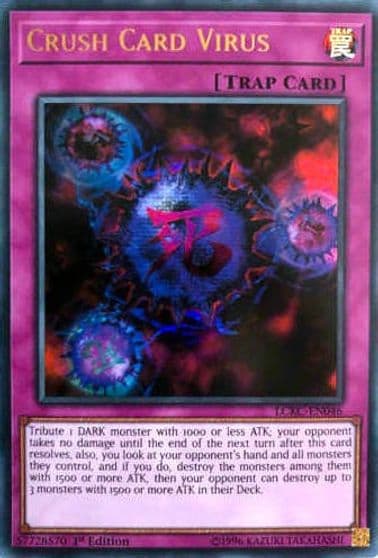 Crush Card Virus Version 2 Legendary Collection Kaiba Yu-Gi-Oh! card