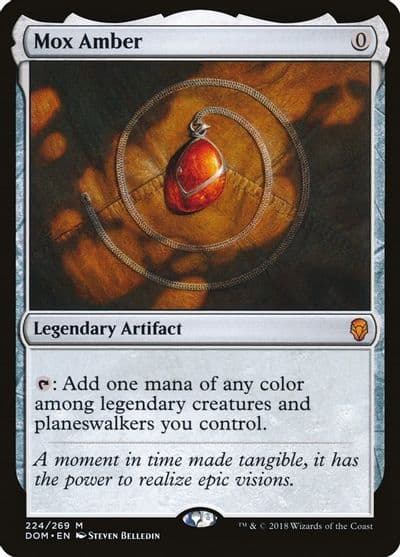 Mox Amber Dominaria Magic card