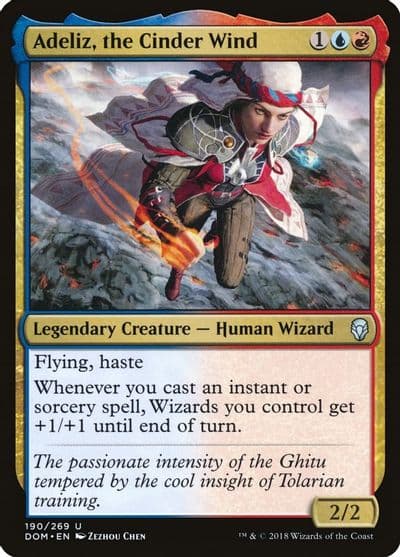 Adeliz the Cinder Wind Dominaria Magic card