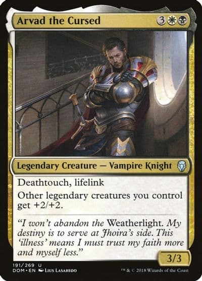 Arvad the Cursed Dominaria Magic card