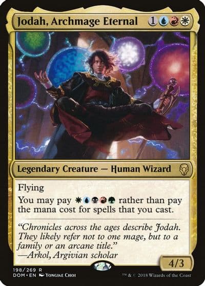 Jodah Archmage Eternal Dominaria Magic card