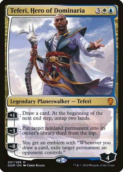 Teferi Hero of Dominaria Dominaria Magic card