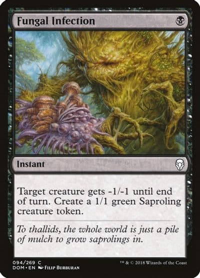 Fungal Infection Dominaria Magic card