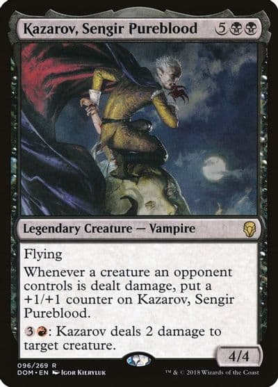 Kazarov Sengir Pureblood Dominaria Magic card