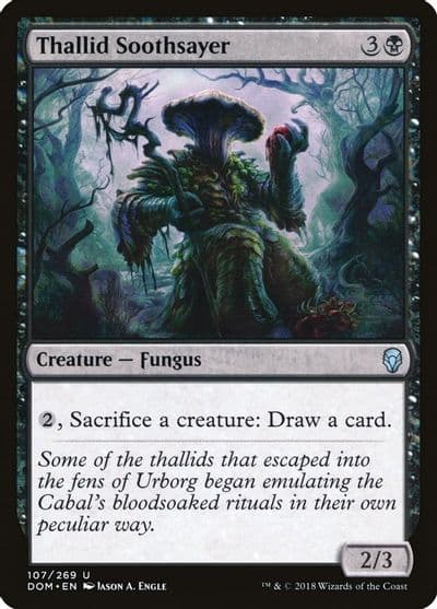 Thallid Soothsayer Dominaria Magic card