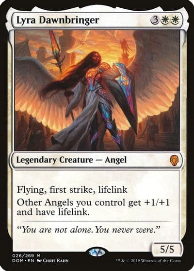 Lyra Dawnbringer Dominaria Magic card