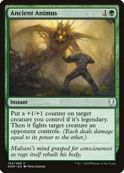 Ancient Animus Dominaria Magic card